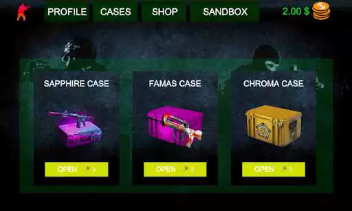 Play Case Ultimate - Case Opening Simulator CS Go Skins  and enjoy Case Ultimate - Case Opening Simulator CS Go Skins with UptoPlay