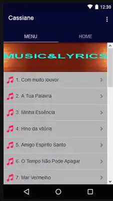 Play Cassiane MP3Letra