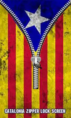 Play Catalonia Zipper Lock Screen