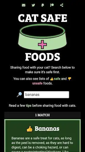 Play Cat Safe Foods  and enjoy Cat Safe Foods with UptoPlay