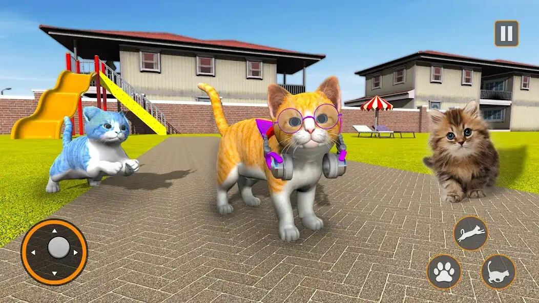 Play Cat Simulator Games 2023 as an online game Cat Simulator Games 2023 with UptoPlay