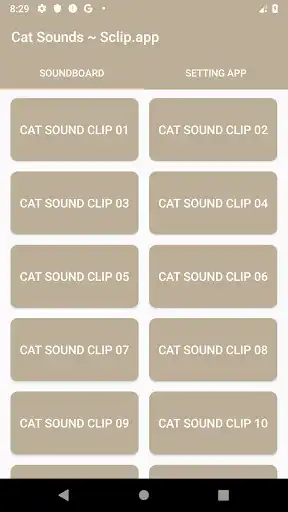 Play Cat Sound Collections ~ Sclip.app  and enjoy Cat Sound Collections ~ Sclip.app with UptoPlay