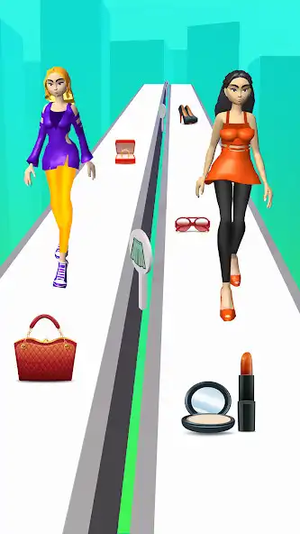 Play catwalk runner makeover run 3d as an online game catwalk runner makeover run 3d with UptoPlay