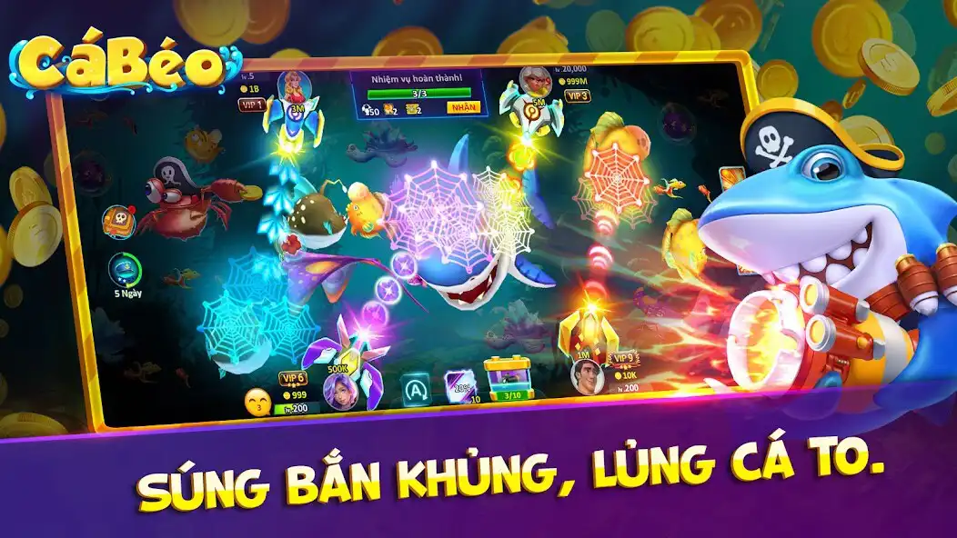 Play Cá Béo ZingPlay – Bắn Cá as an online game Cá Béo ZingPlay – Bắn Cá with UptoPlay