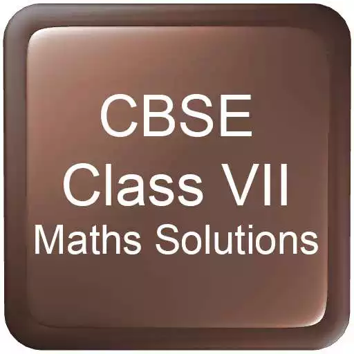 Free play online CBSE Class VII Maths Solutions APK