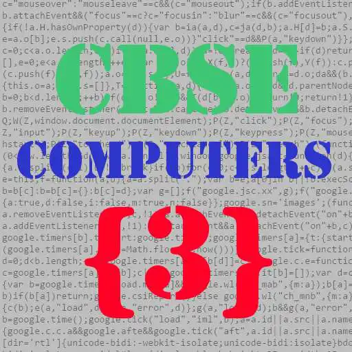 Run free android online CBSE Computers - 3 APK