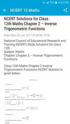 Play CBSE Maths Solutions 12th Class