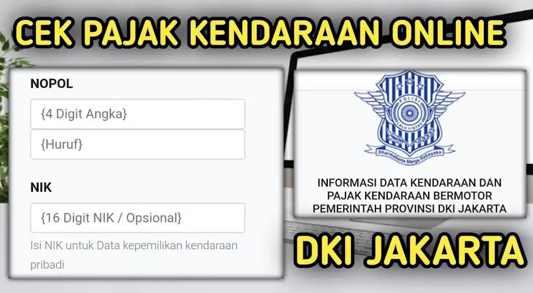 Play Cek PKB Kendaraan DKI Jakarta as an online game Cek PKB Kendaraan DKI Jakarta with UptoPlay