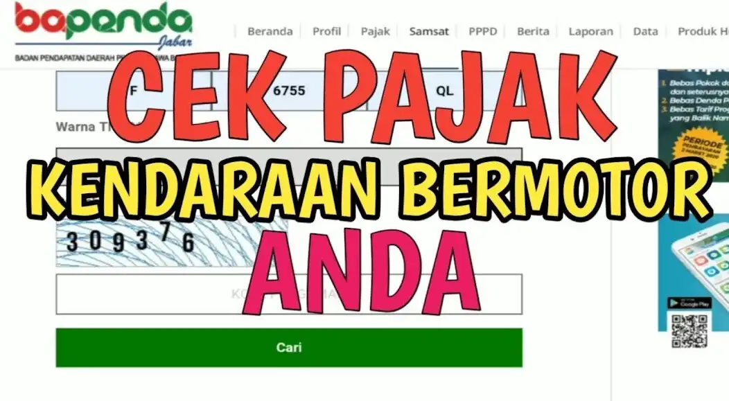 Play Cek PKB Kendaraan Jawa Barat  and enjoy Cek PKB Kendaraan Jawa Barat with UptoPlay