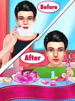 Play Celebrity Fashion Beard Salon  - Indian Games