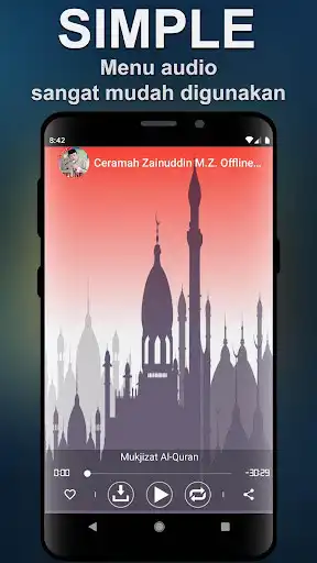 Play Ceramah Zainuddin M.Z. Offline V.2 as an online game Ceramah Zainuddin M.Z. Offline V.2 with UptoPlay