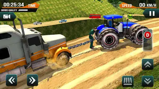 Play APK Chained Tractor Bus Towing Duty 2019  and enjoy Chained Tractor Bus Towing Duty 2019 with UptoPlay com.hyperfame_chained.tractor.towingbus2019