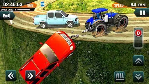 Play APK Chained Tractor Bus Towing Duty 2019  and enjoy Chained Tractor Bus Towing Duty 2019 with UptoPlay com.hyperfame_chained.tractor.towingbus2019