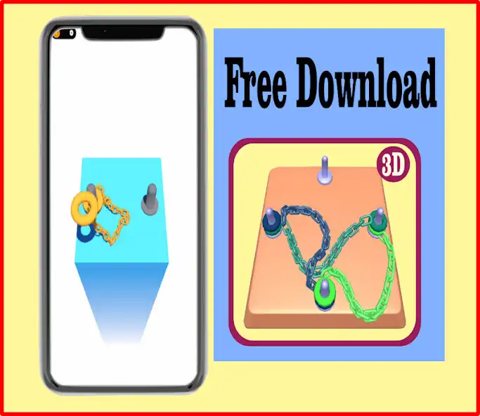 Play Chain Go Knots 3D  and enjoy Chain Go Knots 3D with UptoPlay