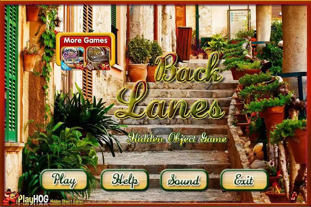 Play Challenge #44 Back Lanes Free Hidden Objects Games