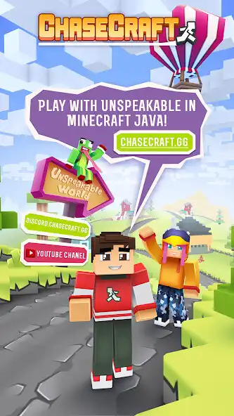 Play ChaseCraft – Epic Running Game  and enjoy ChaseCraft – Epic Running Game with UptoPlay