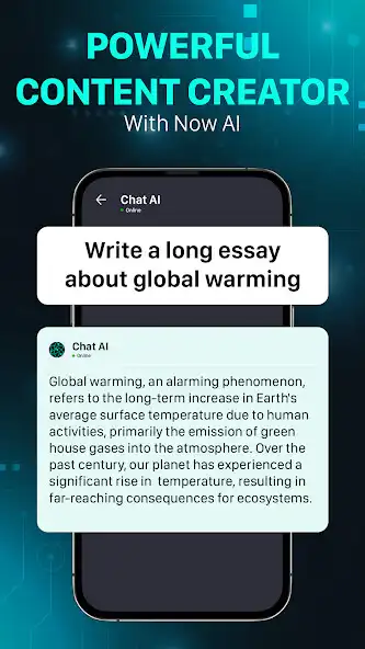 Play Chat AI, AI Assistant - NowAI  and enjoy Chat AI, AI Assistant - NowAI with UptoPlay
