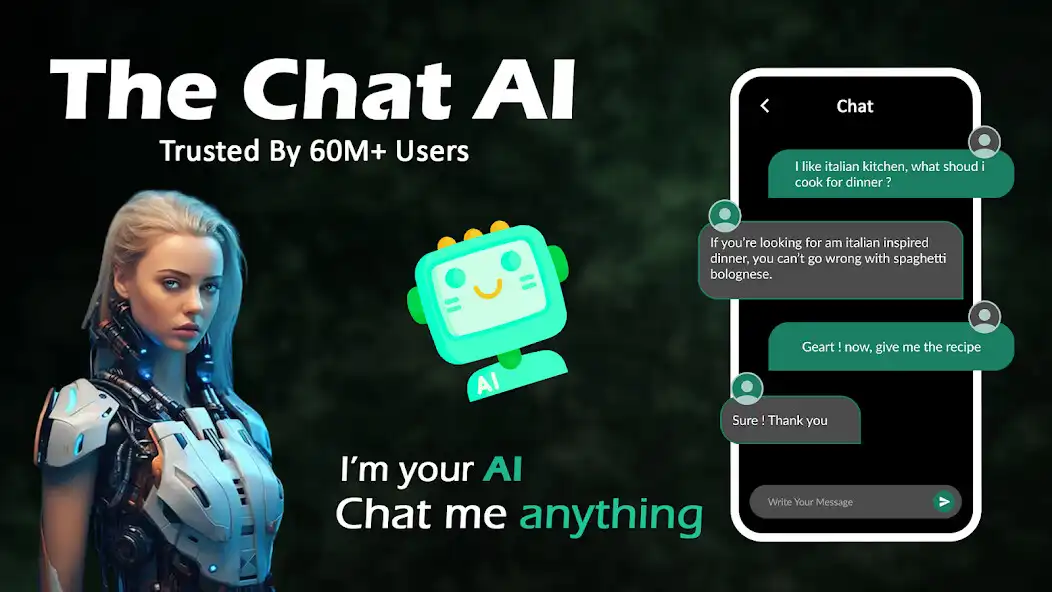 Play Chat AI - Chat With AI  and enjoy Chat AI - Chat With AI with UptoPlay