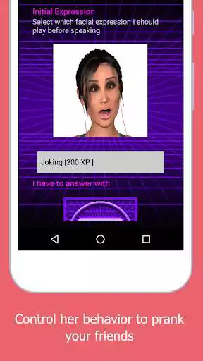 Play ChatBot Virtual Girl (Prank) as an online game ChatBot Virtual Girl (Prank) with UptoPlay