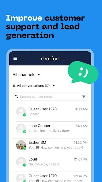 Play Chatfuel  and enjoy Chatfuel with UptoPlay