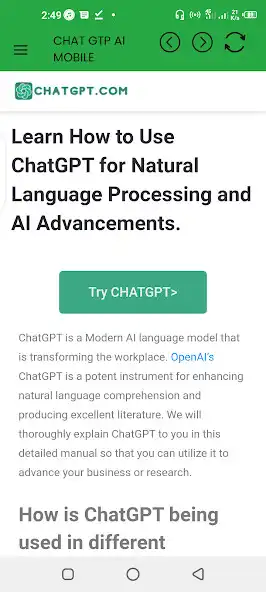 Play Chat GTP AI as an online game Chat GTP AI with UptoPlay