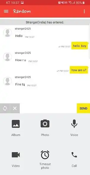 Play Chat Talk (Random Chat)  and enjoy Chat Talk (Random Chat) with UptoPlay