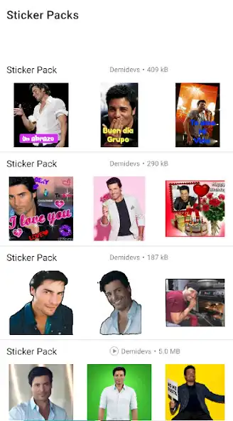 Play Chayanne Stickers para Whatsapp as an online game Chayanne Stickers para Whatsapp with UptoPlay