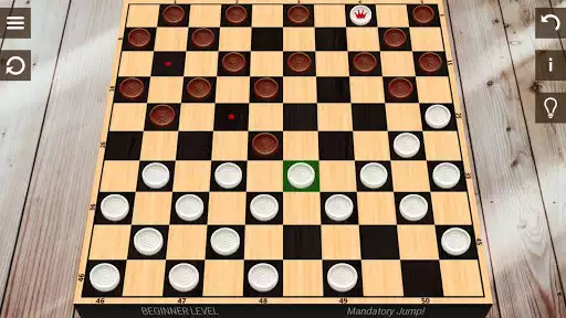 Play Checkers as an online game Checkers with UptoPlay