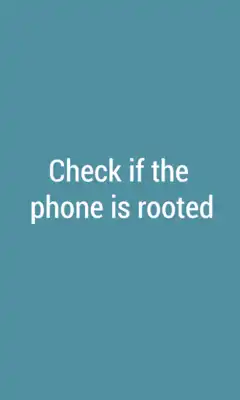 Play Check Rooted