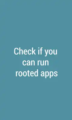 Play Check Rooted