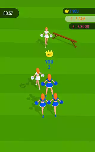 Play Cheerleaders.io as an online game Cheerleaders.io with UptoPlay