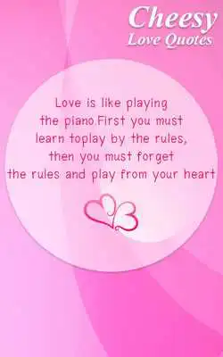 Play Cheesy Love Quotes