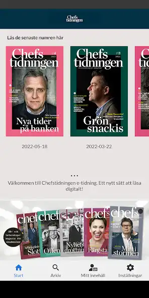 Play Chefstidningen e-tidning  and enjoy Chefstidningen e-tidning with UptoPlay