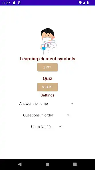 Play Chemical element symbol study  and enjoy Chemical element symbol study with UptoPlay