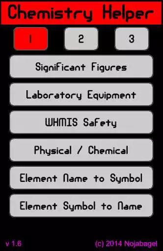 Play Chemistry Helper