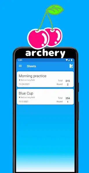 Play Cherry: Archery Score Sheet as an online game Cherry: Archery Score Sheet with UptoPlay