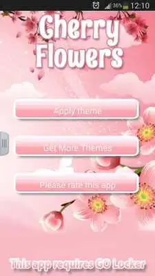 Play Cherry Flowers for GO Locker