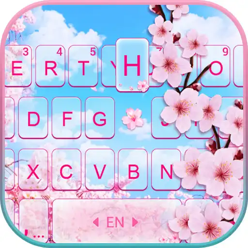 Play Cherry Sakura Keyboard Theme APK