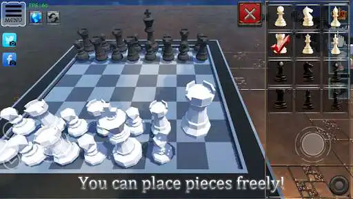 Play Chess Physics Simulation