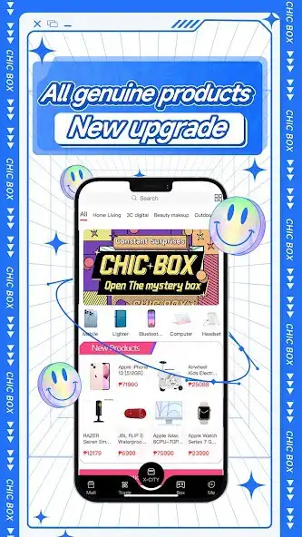 Play chic box as an online game chic box with UptoPlay