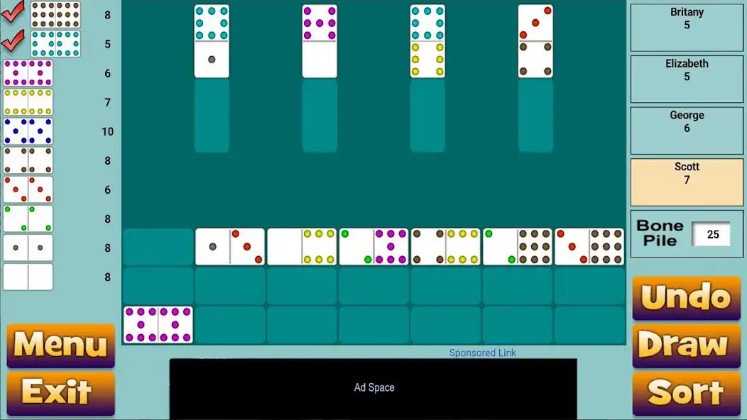 Play Chickenfoot Dominoes as an online game Chickenfoot Dominoes with UptoPlay