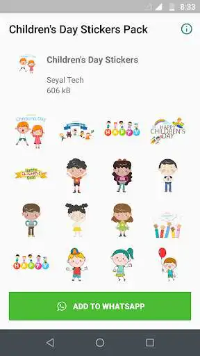 Play APK Childrens Day Stickers for WhatsApp  and enjoy Childrens Day Stickers for WhatsApp with UptoPlay com.velanseyal.childrensdaystickerforwhatsapp