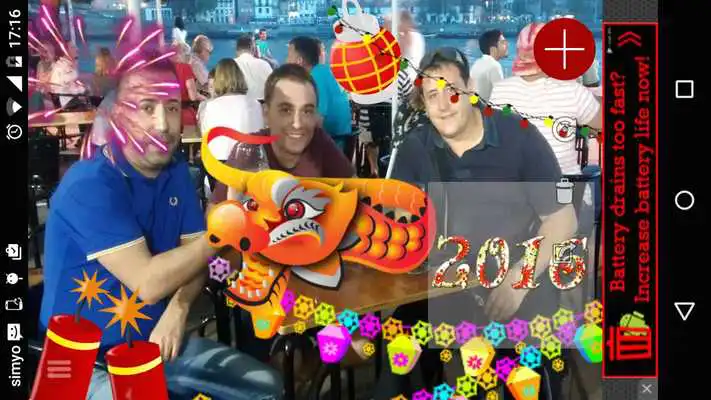 Play Chinese new year Photo sticker