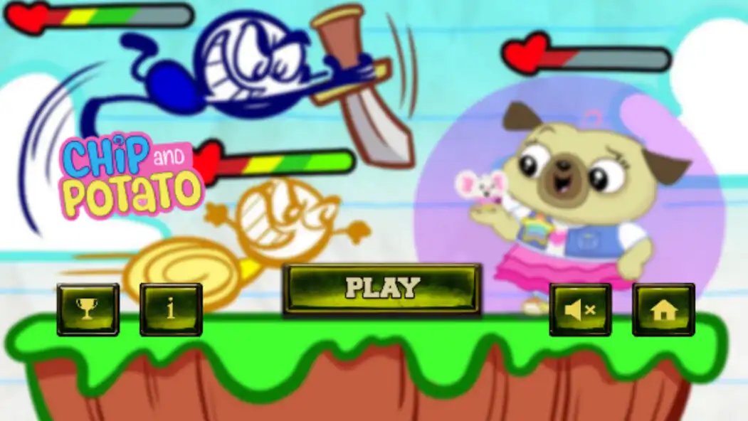 Play Chip and Potato Runner Jungle  and enjoy Chip and Potato Runner Jungle with UptoPlay