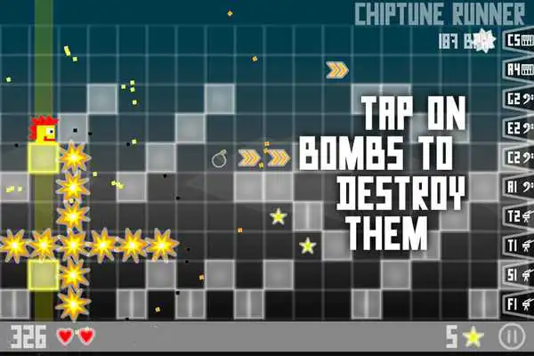 Play Chiptune Free Runner