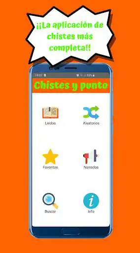 Play Chistes y punto (Tus chistes cortos gratis)  and enjoy Chistes y punto (Tus chistes cortos gratis) with UptoPlay