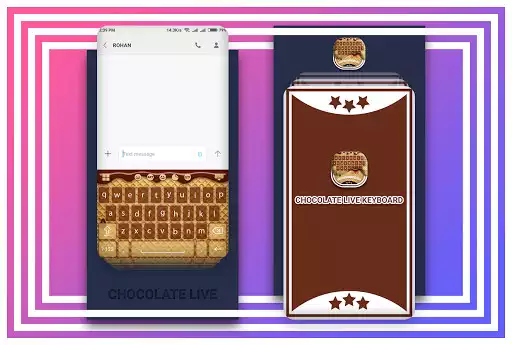 Play Chocolate Keyboard as an online game Chocolate Keyboard with UptoPlay