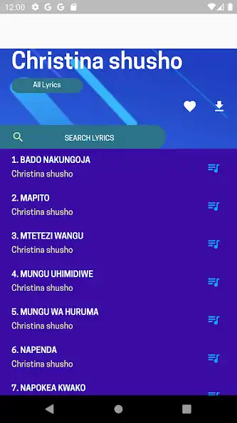 Play Christina Shusho gospel lyrics  and enjoy Christina Shusho gospel lyrics with UptoPlay