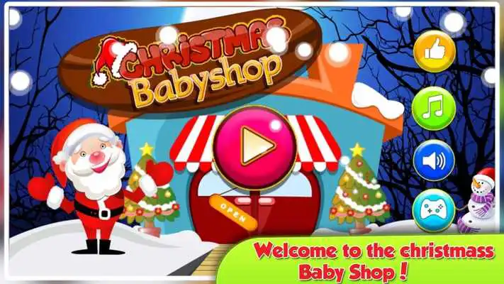 Play Christmas Baby Shop