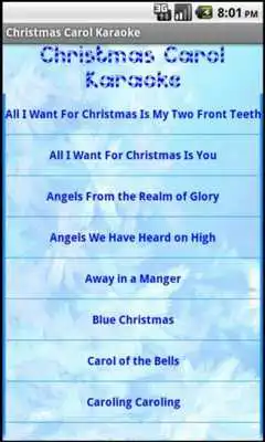 Play Christmas Carol Karaoke